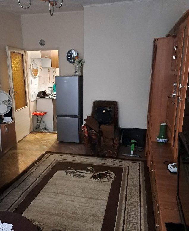 Home staging Szczecin przed i po – salon mieszkania przed przygotowaniem do wynajmu